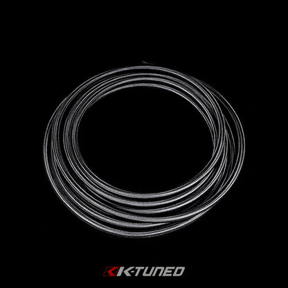 High Pressure PTFE Black Braided AN Hose (Sold by the foot)