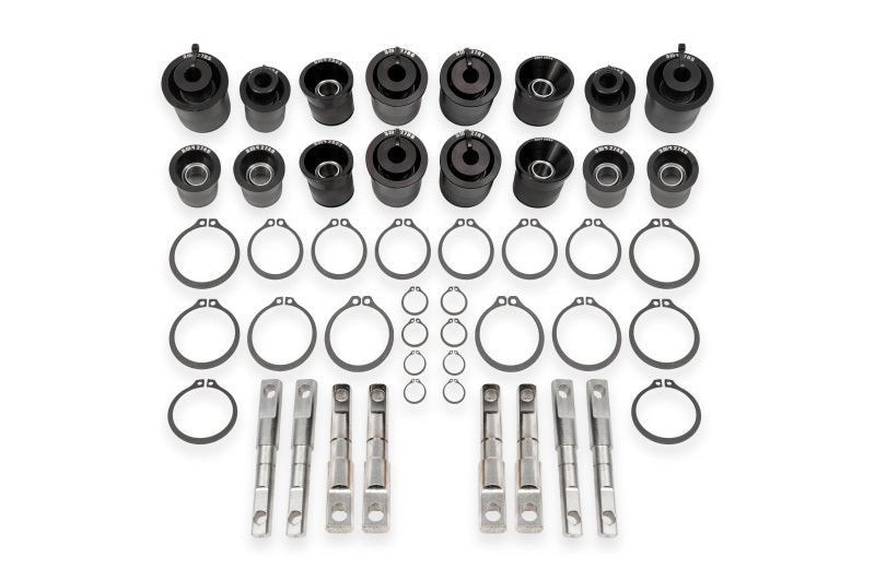 BMR 06-13 Chevrolet Corvette (C6) Z06/ZR1 Front & Rear Control Arm Bearing Kit - Black Anodized-Bushing Kits-BMR Suspension