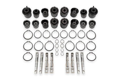 BMR 06-13 Chevrolet Corvette (C6) Z06/ZR1 Front & Rear Control Arm Bearing Kit - Black Anodized-Bushing Kits-BMR Suspension