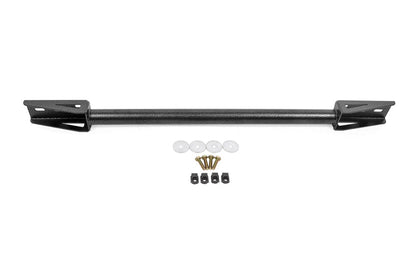 BMR 15-19 Ford Mustang (S550) K-Member Chassis Brace - Black Hammertone-Crossmembers-BMR Suspension
