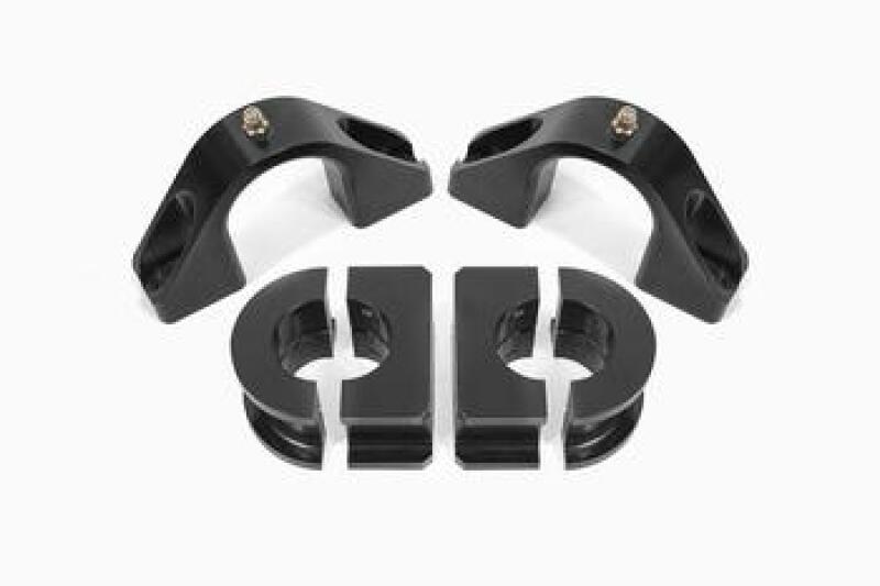 BMR Universal 1.25in Delrin Bushing Kit (For Billet Sway Bar Mounts) - Black-Bushing Kits-BMR Suspension