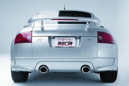 Borla 01-06 Audi TT Quattro 1.8T 225HP MT AWD 2dr Single Split Rear Exit SS Catback Exhaust-Catback-Borla