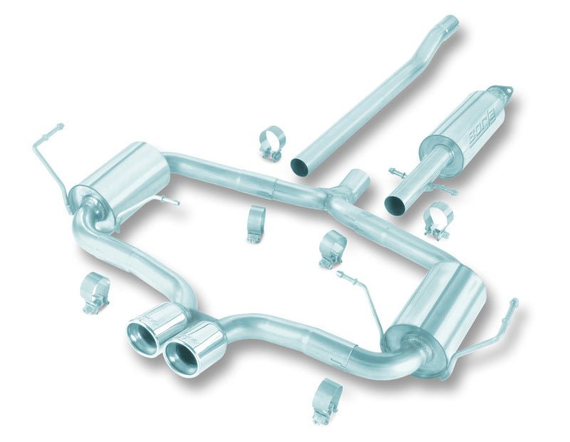 Borla 04-06 Mini Cooper S (Incl. Convertible) Aggressive Cat-back-Catback-Borla