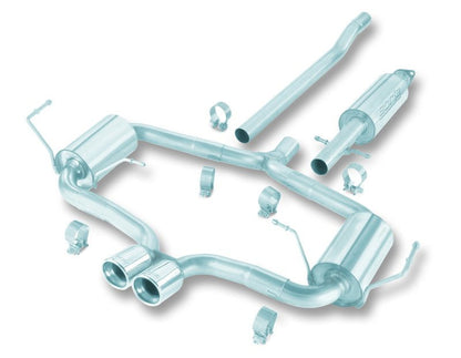 Borla 04-06 Mini Cooper S (Incl. Convertible) Aggressive Cat-back-Catback-Borla