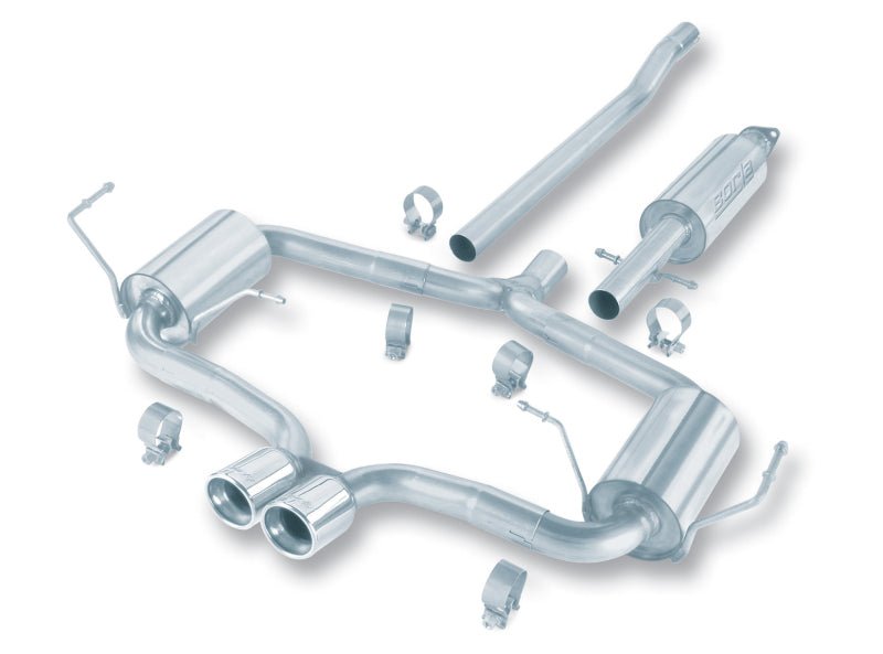 Borla 04-06 Mini Cooper S (Incl. Convertible) Aggressive Cat-back-Catback-Borla