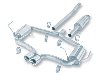 Borla 04-06 Mini Cooper S (Incl. Convertible) Aggressive Cat-back-Catback-Borla