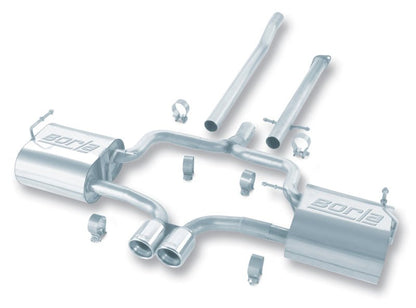 Borla 04-06 Mini Cooper S (Incl. Convertible) Normal Cat-back-Catback-Borla