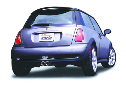Borla 04-06 Mini Cooper S (Incl. Convertible) Normal Cat-back-Catback-Borla