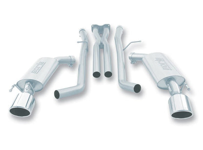 Borla 05-06 Pontiac GTO Coupe 2dr 6.0L 8cyl AT/MT 4spd/6spd RWD SS Catback Exhaust w/ inXin Pipe-Catback-Borla