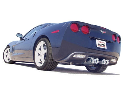 Borla 05-08 Chevrolet Corvette Coupe/Convertible 2dr 6.2L 8cyl AT/MT 6spd ATAK SS Catback Exhaust-Catback-Borla