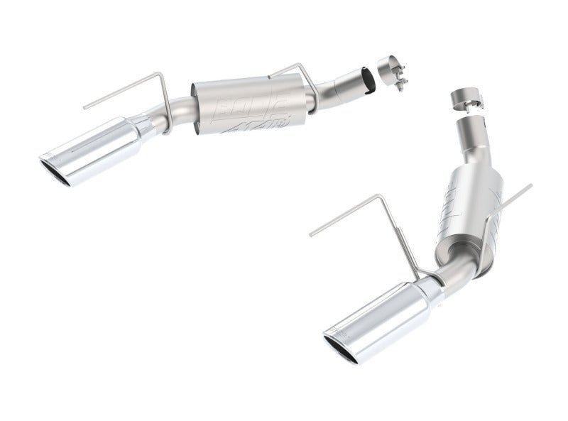 Borla 05-09 Mustang GT/Bullitt 4.6L 8cyl Aggressive ATAK Exhaust (rear section only)-Catback-Borla