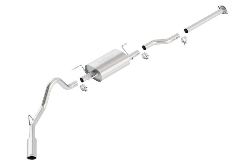 Borla 05-12 Toyota Tacoma 4.0L AT/MT 2/4WD CC/SH EC/LB 2&4Dr Catback Exhaust-Catback-Borla