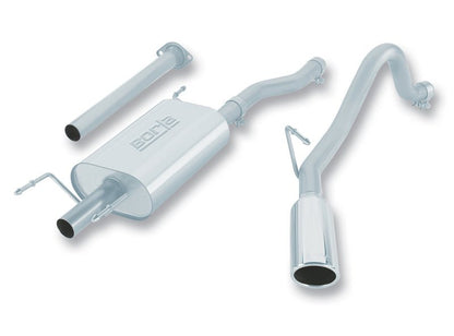 Borla 05-12 Toyota Tacoma 4.0L AT/MT 2/4WD CC/SH EC/LB 2&4Dr Catback Exhaust-Catback-Borla