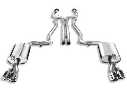 Borla 08-09 Pontiac G8/GT 6.0L 8cyl SS Catback Exhaust w/ X Pipe-Catback-Borla