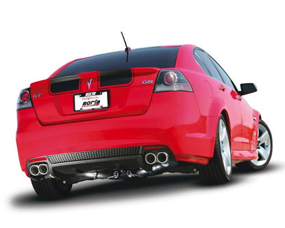 Borla 08-09 Pontiac G8/GT 6.0L 8cyl SS Catback Exhaust w/ X Pipe-Catback-Borla