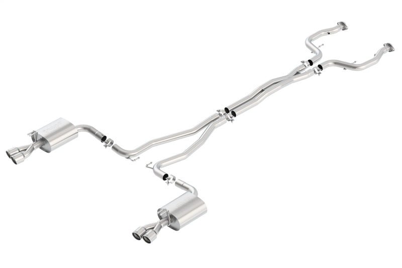 Borla 08-09 Pontiac G8/GT 6.0L 8cyl SS Catback Exhaust w/ X Pipe-Catback-Borla