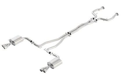Borla 08-09 Pontiac G8/GT 6.0L 8cyl SS Catback Exhaust w/ X Pipe-Catback-Borla