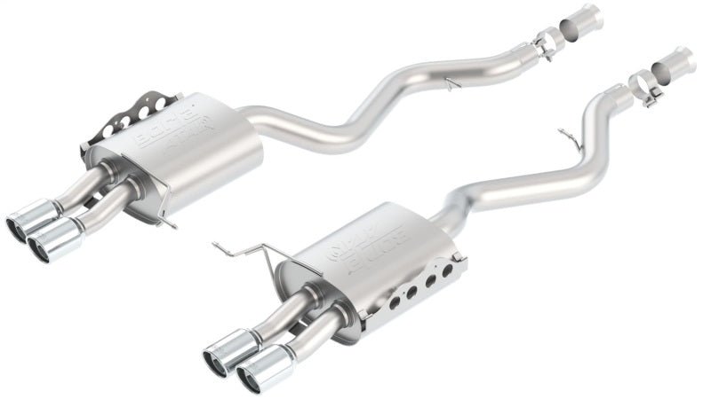 Borla 08-13 BMW M3 Coupe 4.0L 8cyl 6spd/7spd Aggressive ATAK Exhaust (rear section only)-Catback-Borla