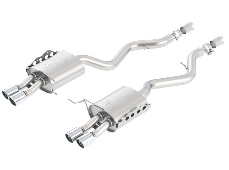 Borla 08-13 BMW M3 Coupe 4.0L 8cyl 6spd/7spd Aggressive ATAK Exhaust (rear section only)-Catback-Borla