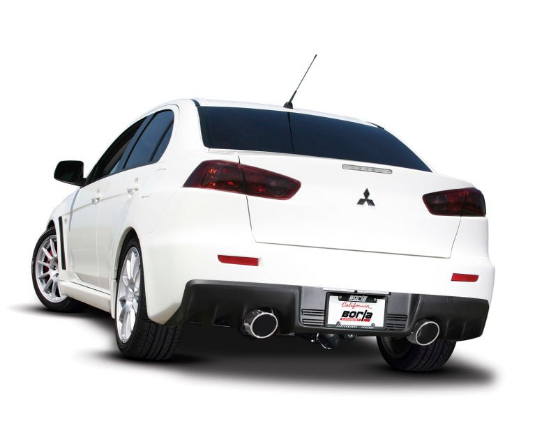 Borla 08-14 Mitsubishi EVO X Catback Exhaust-Catback-Borla