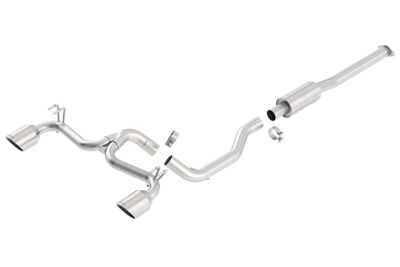 Borla 08-14 Mitsubishi EVO X Catback Exhaust-Catback-Borla