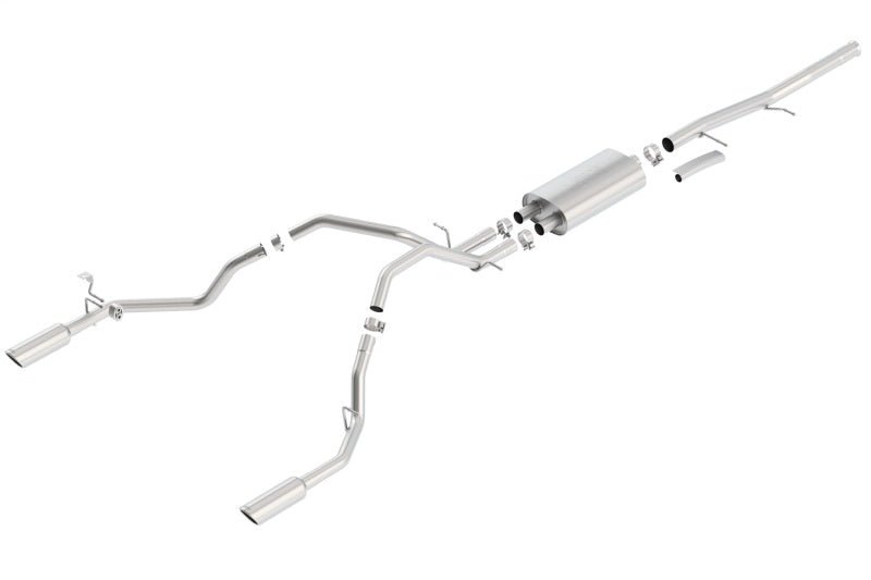 Borla 09-11 Chevrolet Silverado / 09-11 GMC Sierra S-Type SS Catback Exhaust-Catback-Borla