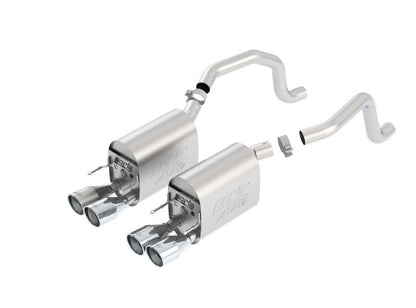 Borla 09-12 Chevy Corvette C6 Coupe/Convertible 6.2L 8cyl Aggressive ATAK Exhaust-Catback-Borla