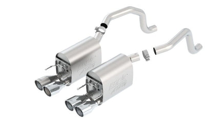 Borla 09-12 Chevy Corvette C6 Coupe/Convertible 6.2L 8cyl Aggressive ATAK Exhaust-Catback-Borla