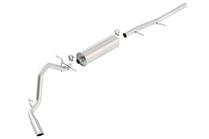 Borla 09-13 Chevrolet Silverado/GMC Sierra 1500 4.8L/5.3L/6.0L Side Exit Catback Exhaust-Catback-Borla