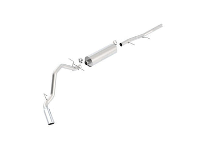 Borla 09-13 Chevrolet Silverado/GMC Sierra 1500 4.8L/5.3L/6.0L Side Exit Catback Exhaust-Catback-Borla