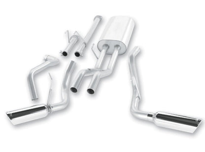 Borla 09-15 Toyota Tundra 4.6L / 5.7L V8 Crew Max / Double Cab SS Dual Split Catback Exhaust-Catback-Borla