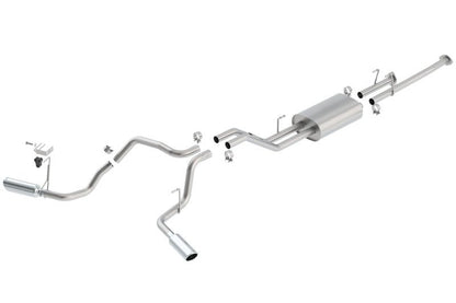 Borla 09-15 Toyota Tundra 4.6L / 5.7L V8 Crew Max / Double Cab SS Dual Split Catback Exhaust-Catback-Borla