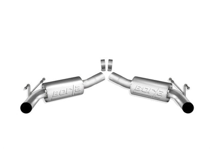 Borla 10-11 Chevy Camaro SS Coupe/Convertible 6.2L 8cyl SS S-Type Exhaust (REAR SECTION ONLY)-Axle Back-Borla