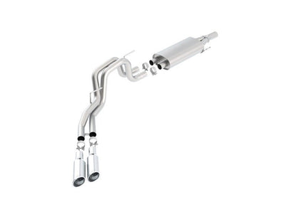 Borla 10-14 Ford F-150 SVT Raptor 6.2L-8cyl SS Catback Exhaust-Catback-Borla