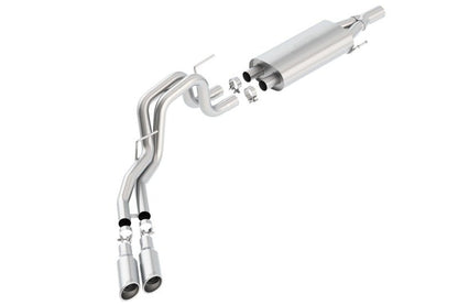 Borla 10-14 Ford F-150 SVT Raptor 6.2L-8cyl SS Catback Exhaust-Catback-Borla