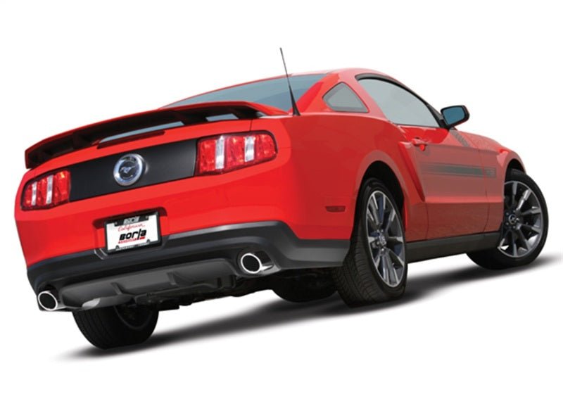 Borla 11-12 Ford Mustang GT 5.0L 8cyl 6spd RWD S-Type Exhaust (rear section only)-Axle Back-Borla