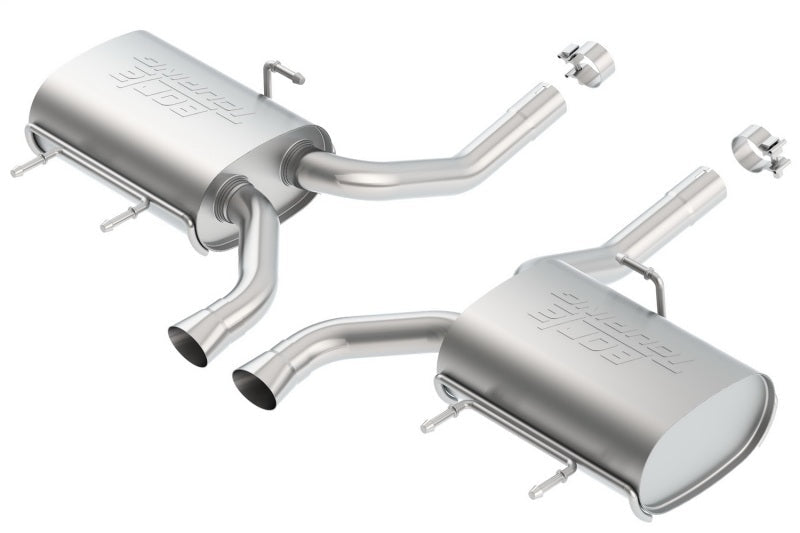 Borla 11-14 CTS Coupe V6 3.6L AT RWD/AWD Dual Ctr Rear Exit Touring Exhaust (REAR SECTION ONLY)-Axle Back-Borla