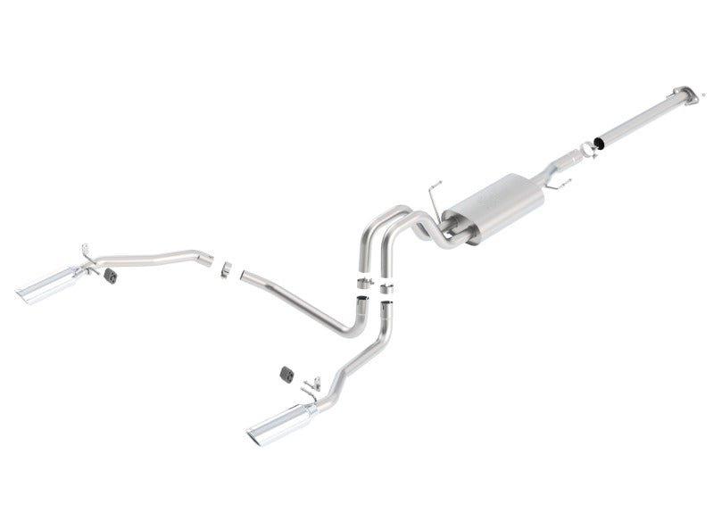 Borla 11-14 Ford F-150 5.0L AT 2/4WD Aggressive ATAK SS Catback Exhaust-Catback-Borla