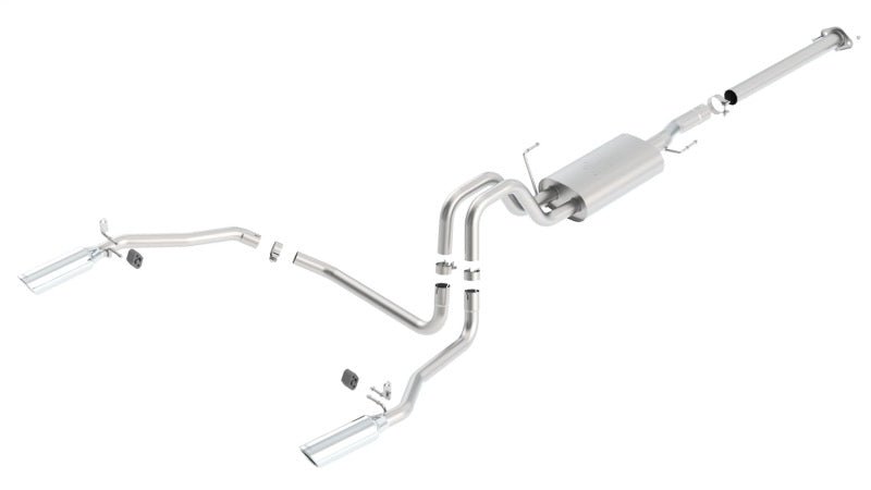 Borla 11-14 Ford F-150 5.0L AT 2/4WD Aggressive ATAK SS Catback Exhaust-Catback-Borla