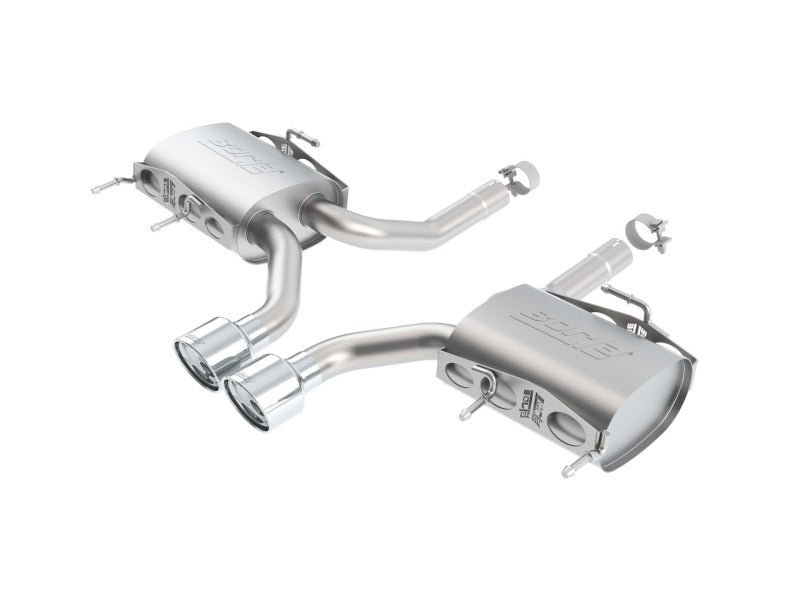 Borla 11-15 Cadillac CTS V Coupe 6.2L 8 cyl SS, S Type Exhaust (rear section only)-Axle Back-Borla