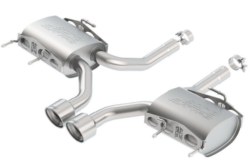 Borla 11-15 Cadillac CTS V Coupe 6.2L 8 cyl SS, S Type Exhaust (rear section only)-Axle Back-Borla