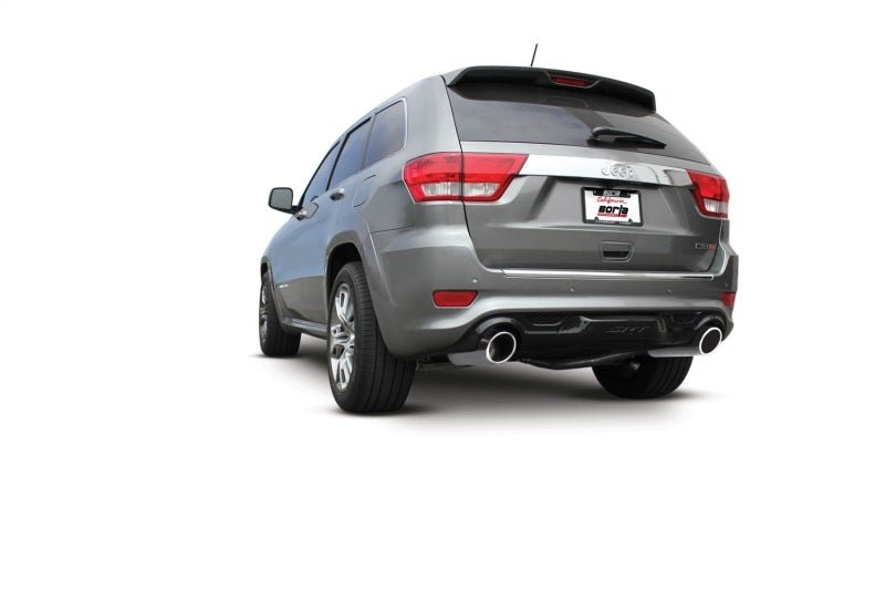 Borla 12-13 Jeep Grand Cherokee SRT8 6.4L 8cyl Aggressive ATAK Exhaust (rear section only)-Catback-Borla
