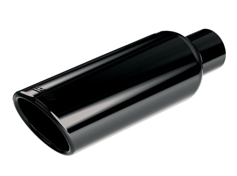 Borla 12-14 Jeep Wrangler Tip Kit V6 4WD Black Chrome Tip Rear 4inx14inx2.78in ID-Tips-Borla