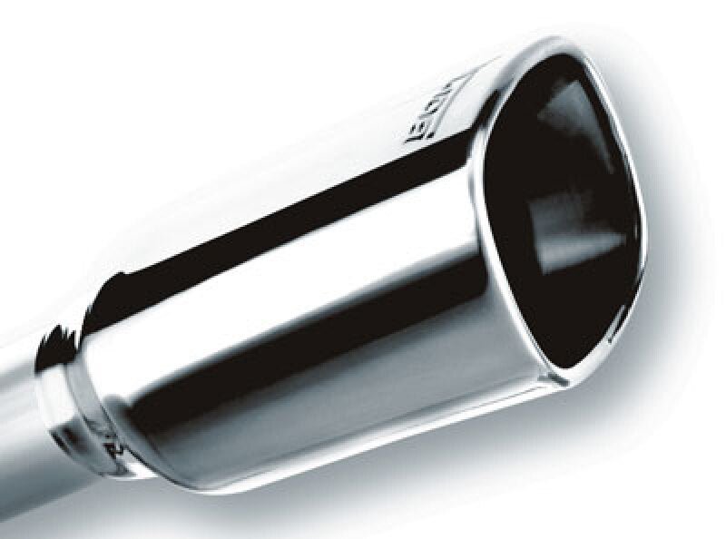 Borla 12-16 Jeep Wrangler 3.6L AT/MT 4WD Single Split Rr Exit Touring Exhaust (rear section only)-Axle Back-Borla