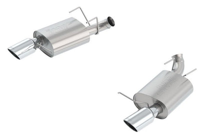 Borla 13-14 Mustang GT/Boss 302 5.0L V8 RWD Single Split Rr Exit S-Type Exhaust (rear section only)-Axle Back-Borla