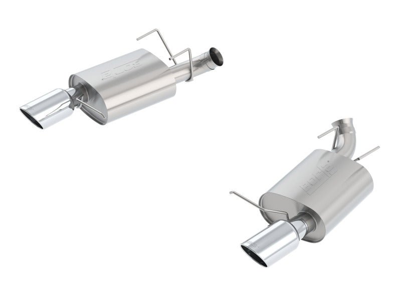 Borla 13-14 Mustang GT/Boss 302 5.0L V8 RWD Single Split Rr Exit S-Type Exhaust (rear section only)-Axle Back-Borla