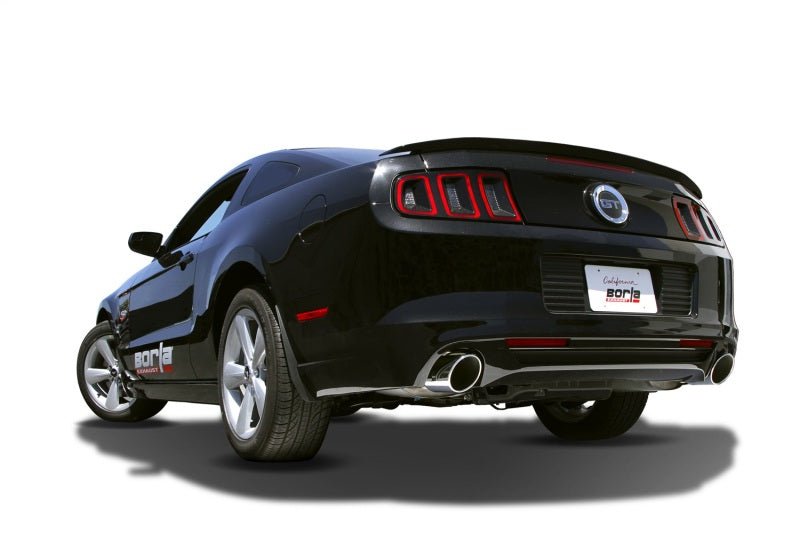 Borla 13-14 Mustang GT/Boss 302 5.0L V8 RWD Single Split Rr Exit S-Type Exhaust (rear section only)-Axle Back-Borla