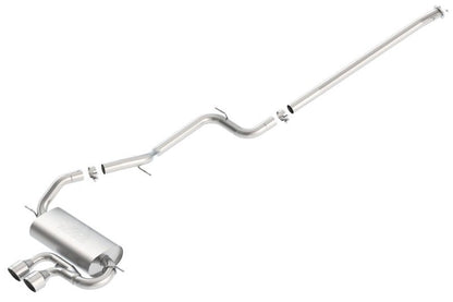 Borla 13-16 Ford Focus ST 5dr Hatchback Catback Exhaust-Catback-Borla