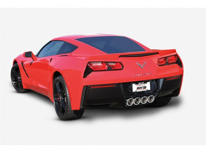 Borla 14-15 Chevy Corvette C7 w/o AFM w/o NPP Atak Rear Section Exhaust Quad Rd RL Tips-Catback-Borla