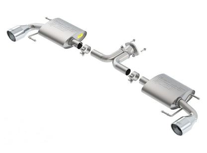 Borla 14-16 Mazda 3 2.0/2.5L AT/MT FWD S-Type Cat-Back Exhaust Single Split Rear Exit-Catback-Borla